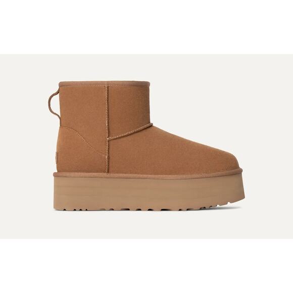 UGG Women's Classic Mini Platform Boots - 07 - Picture 1 of 6